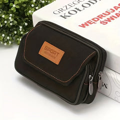 Canvas Phone Bag Mini Waist Bag Multifunctional Waist Bag For Men