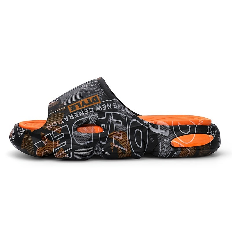 Personality Print Non-slip Outdoor Sports Sandals Slippers