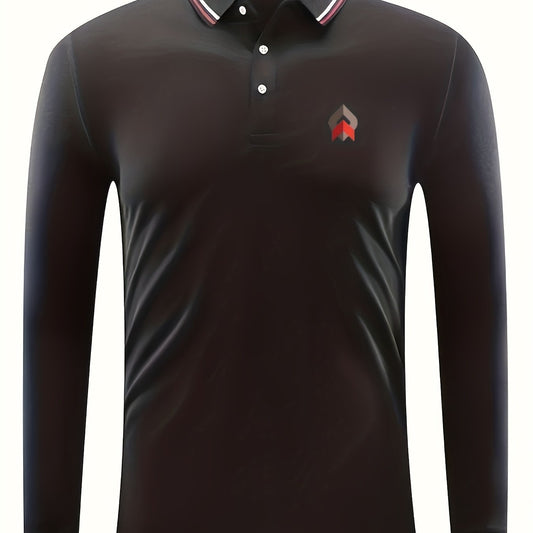 Men's Argyle Print Casual Button Up Long Sleeve Shirt