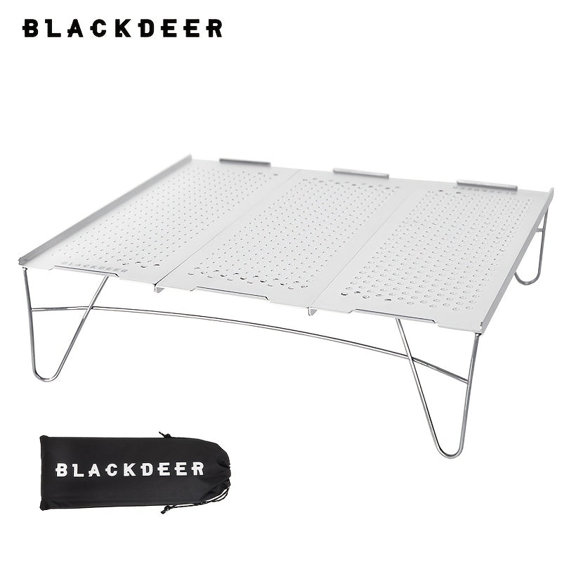 Portable Aluminum Alloy Foldable Camping Table BBQ Accessories