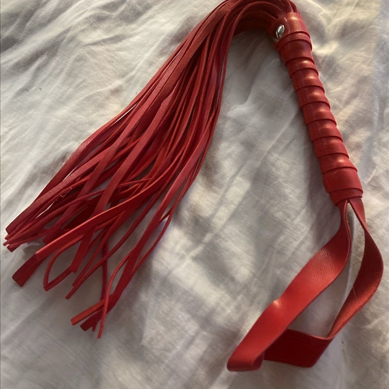 Durable Leather Horsewhip for Racing and Equestrian Sports