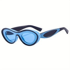 Men's Cat Eye Frame Sunglasses Street Style Decorative Eyewear