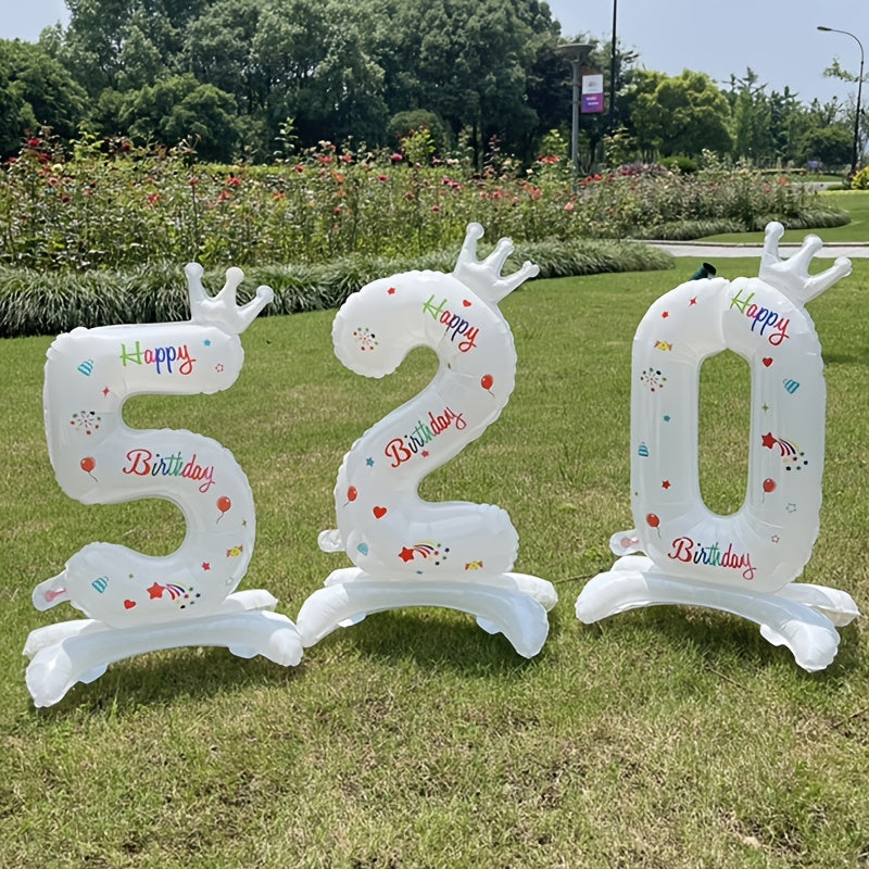 DIY Number Balloon for Birthday Party Decorations