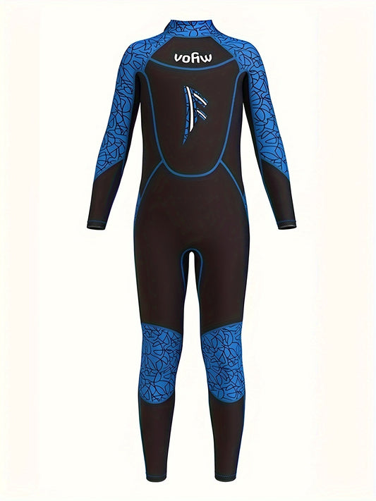 Neoprene Long Sleeve Diving Suit for Girls Boys 3-5mm
