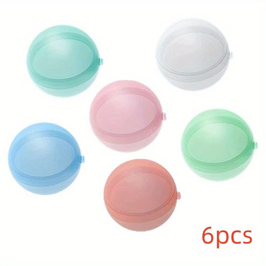 Silica Gel Water Balloon 24pcs Automatic Rapid Injection Reusable Water Balloon
