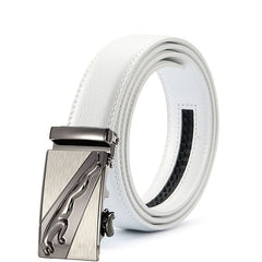 Men's Casual Alloy PU Leather Belt