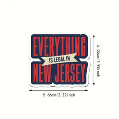 50pcs English Graffiti Stickers for Guitar Skateboard Laptop DIY Stickers