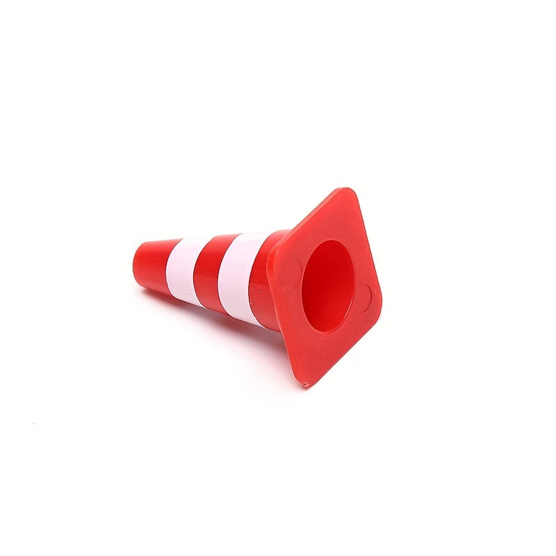 10 Mini Plastic Traffic Cones for Sports Training and Party Supplies
