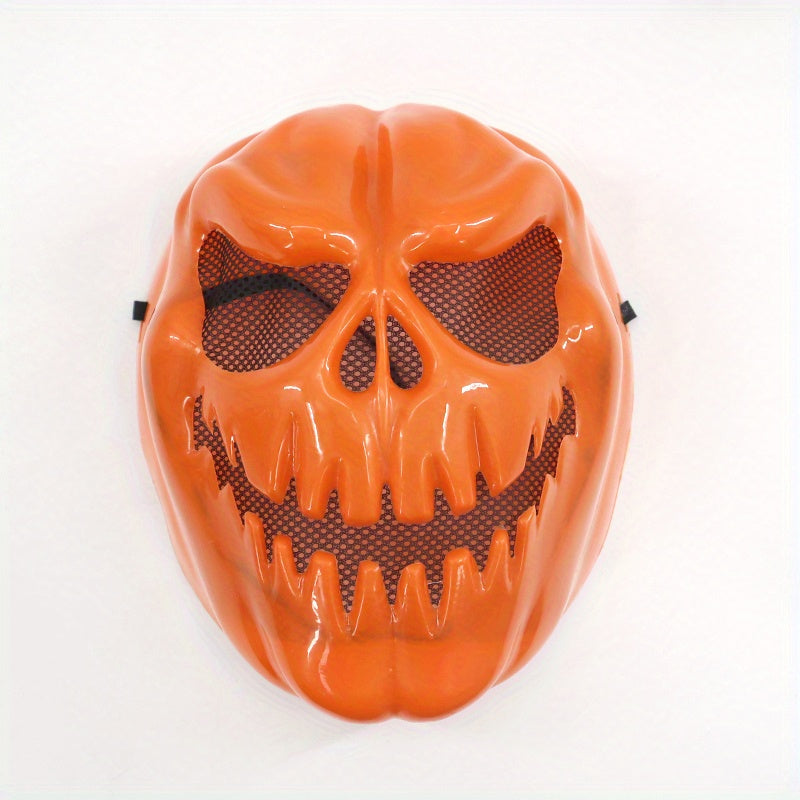 Halloween Pumpkin Head Mask Party Supplies