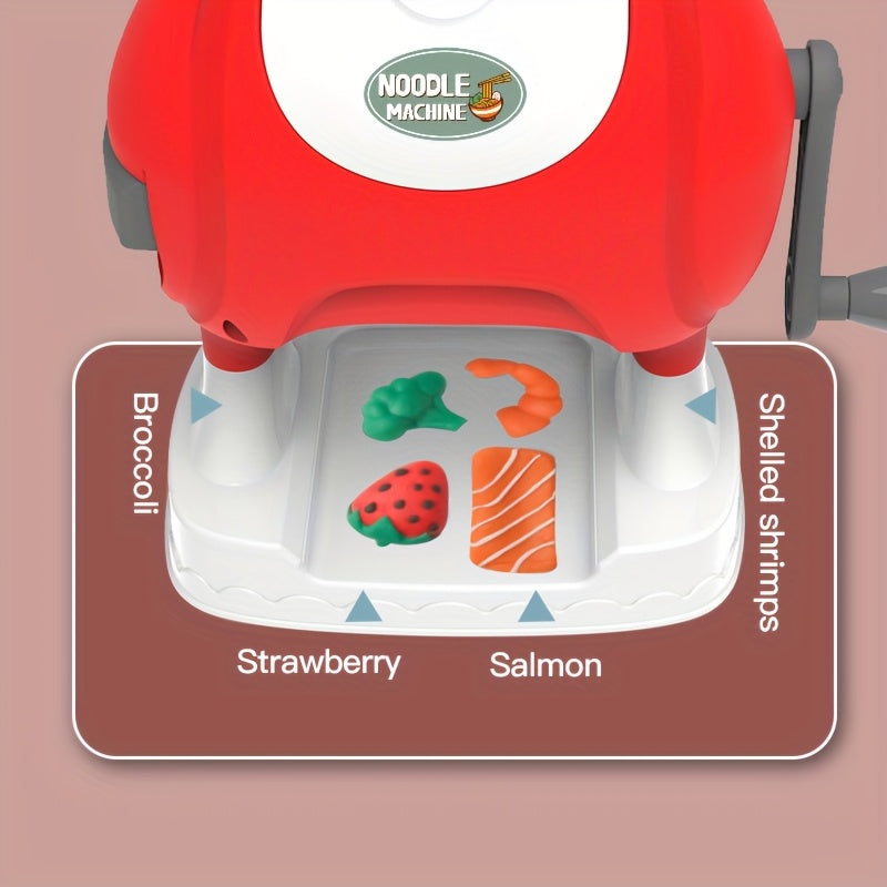 Kids Play Kitchen Noodle Maker Set - DIY Food Tool