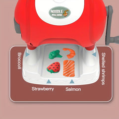Kids Play Kitchen Noodle Maker Set - DIY Food Tool