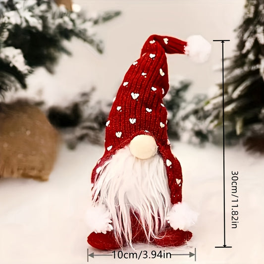 1pc Gnome Plush Doll Christmas Ornaments Holiday Decor
