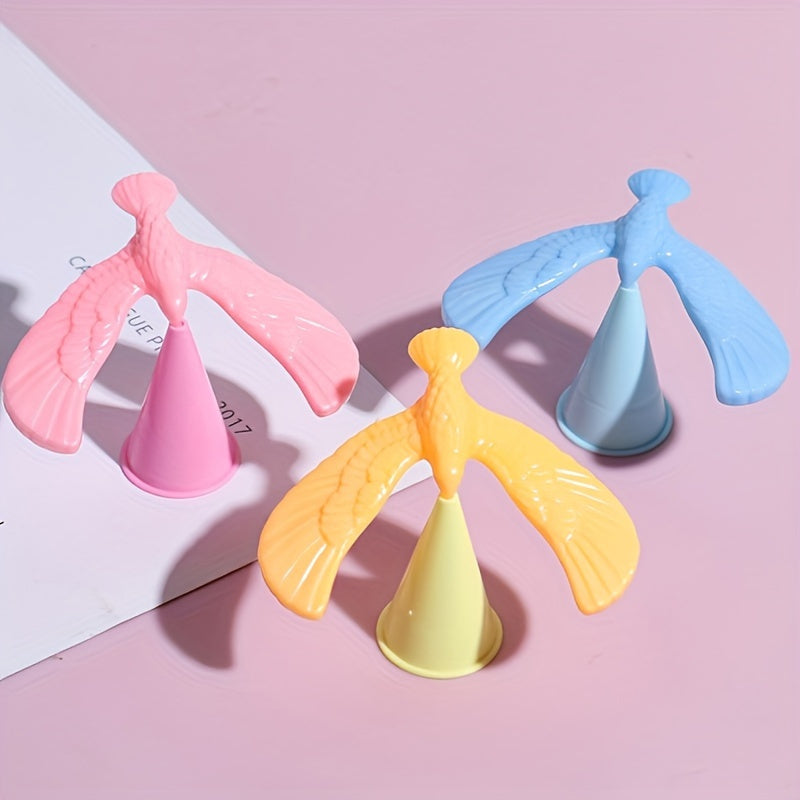 20pcs Funny Balance Bird Eagle Puzzle Wiggler Gravity Bird Educational Toy