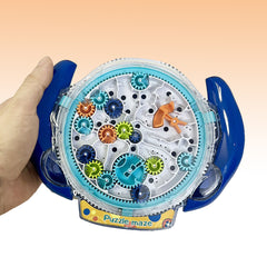 3D Puzzle Maze Toy Rotating Gears Gravity Control Time Consuming Challenge Game