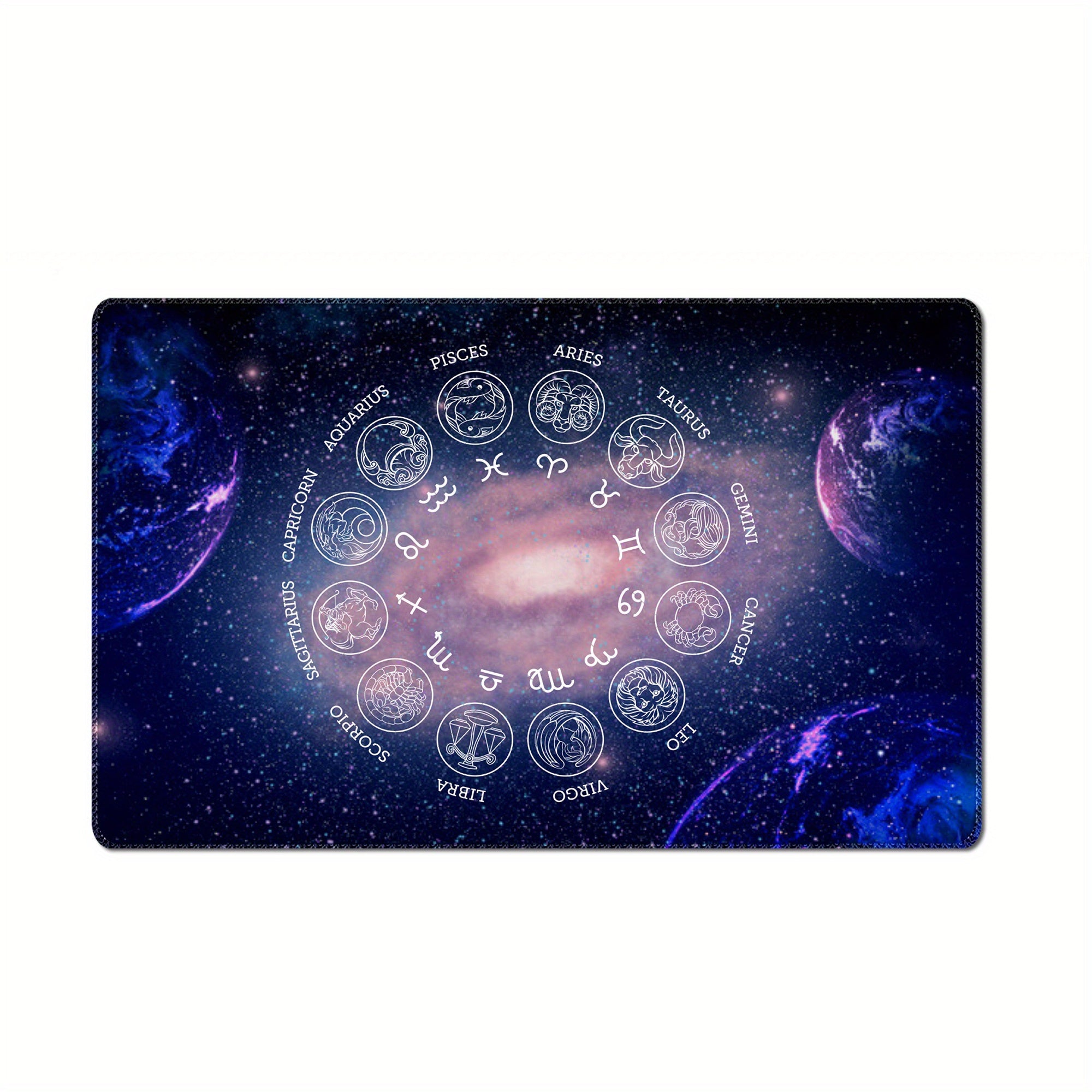Ergonomic Gaming Mouse Pad with Wrist Support 59.94x35.05cm