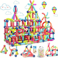 Magnetic Building Blocks For Kids Educational Toys With Changeable Shapes