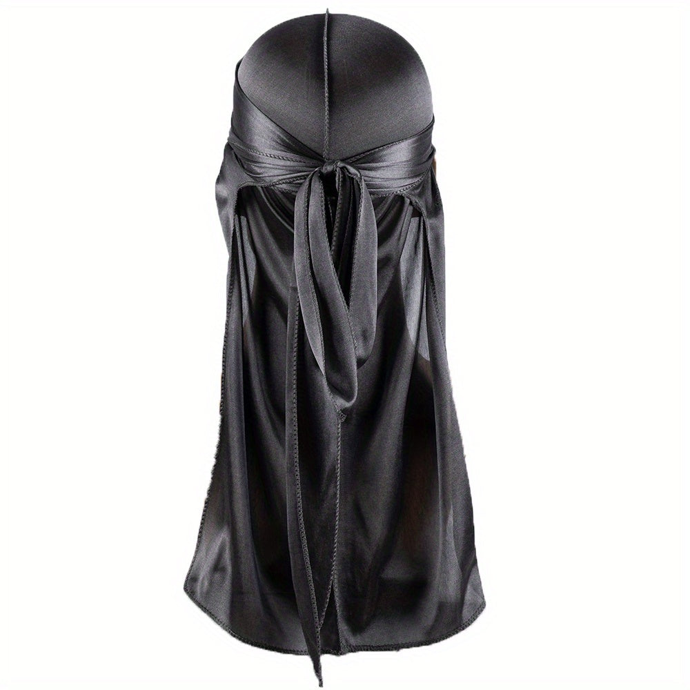 Unisex Silky Plain Head Wrap Outdoor Riding