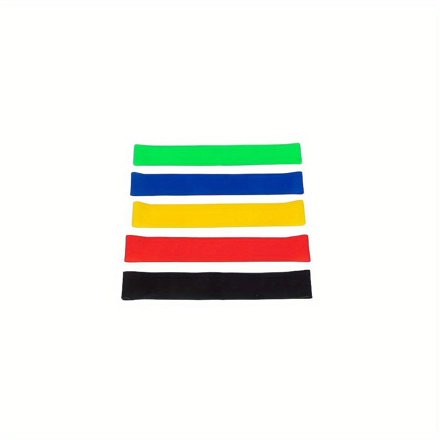 5pcs Fitness Elastic Resistance Band for Hip Lifting Exercise