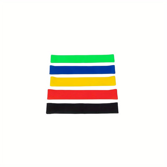 5pcs Fitness Elastic Resistance Band for Hip Lifting Exercise