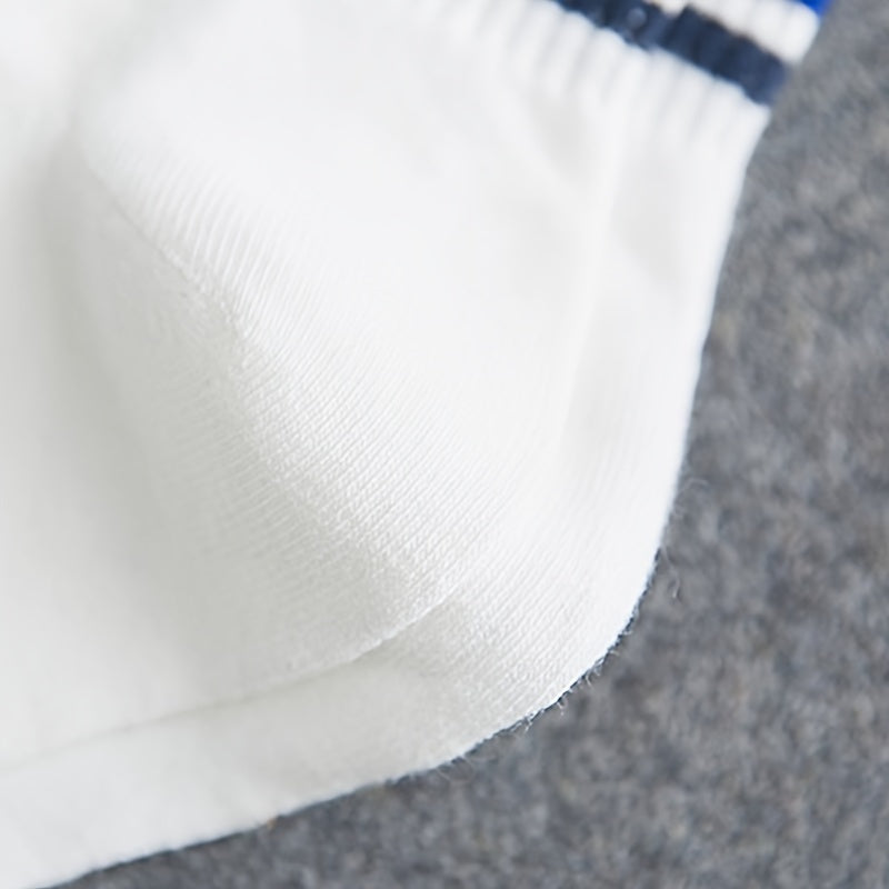 Rainbow Striped Socks Women's Mid Tube Stockings