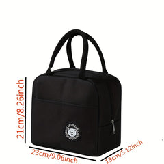 Bear Pattern Lunch Bag Portable Thermal Bag Reusable Bento Bag