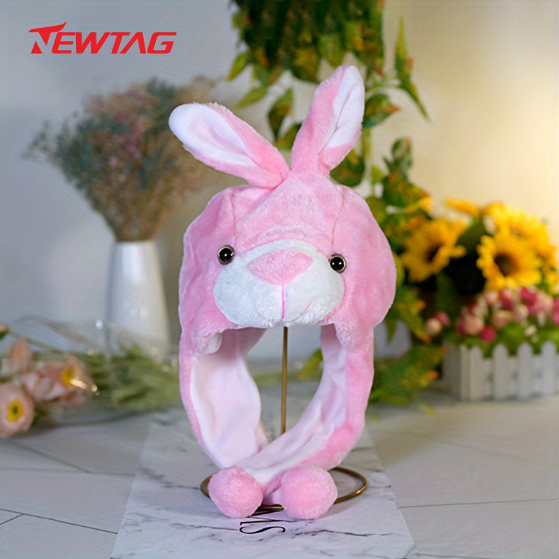 Winter Kids Cartoon Animal Ear Hat & Warm Hat
