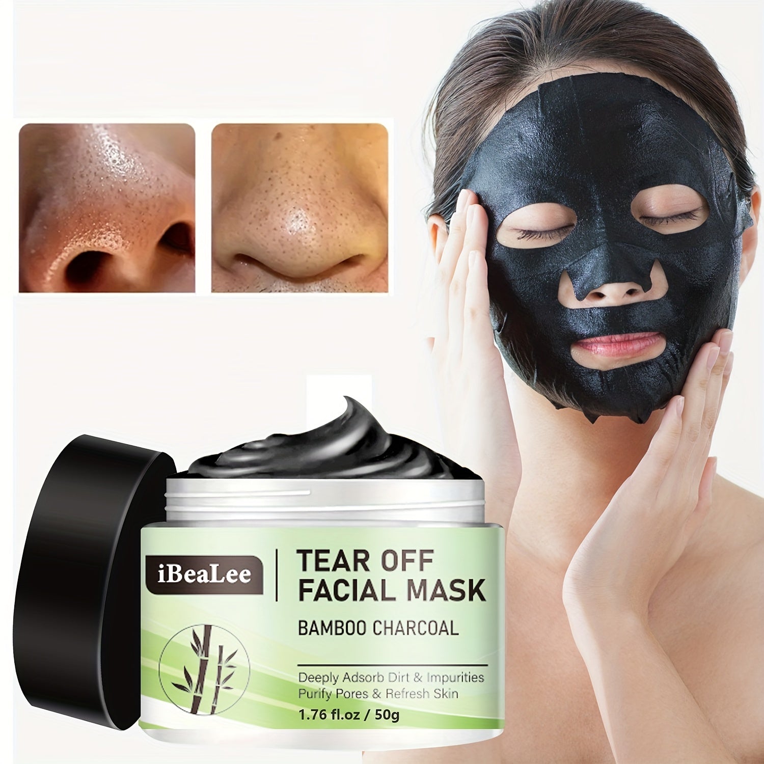 Bamboo Charcoal Mask for Clear Skin