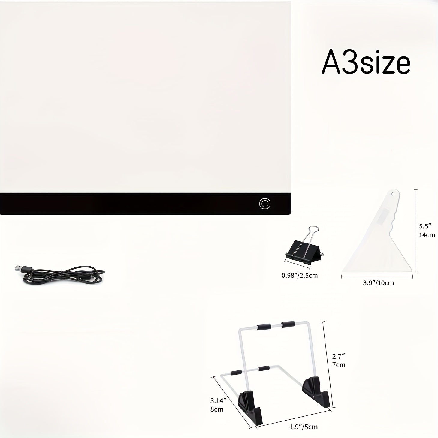 A4 LED Light Board for Diamond Painting Kits