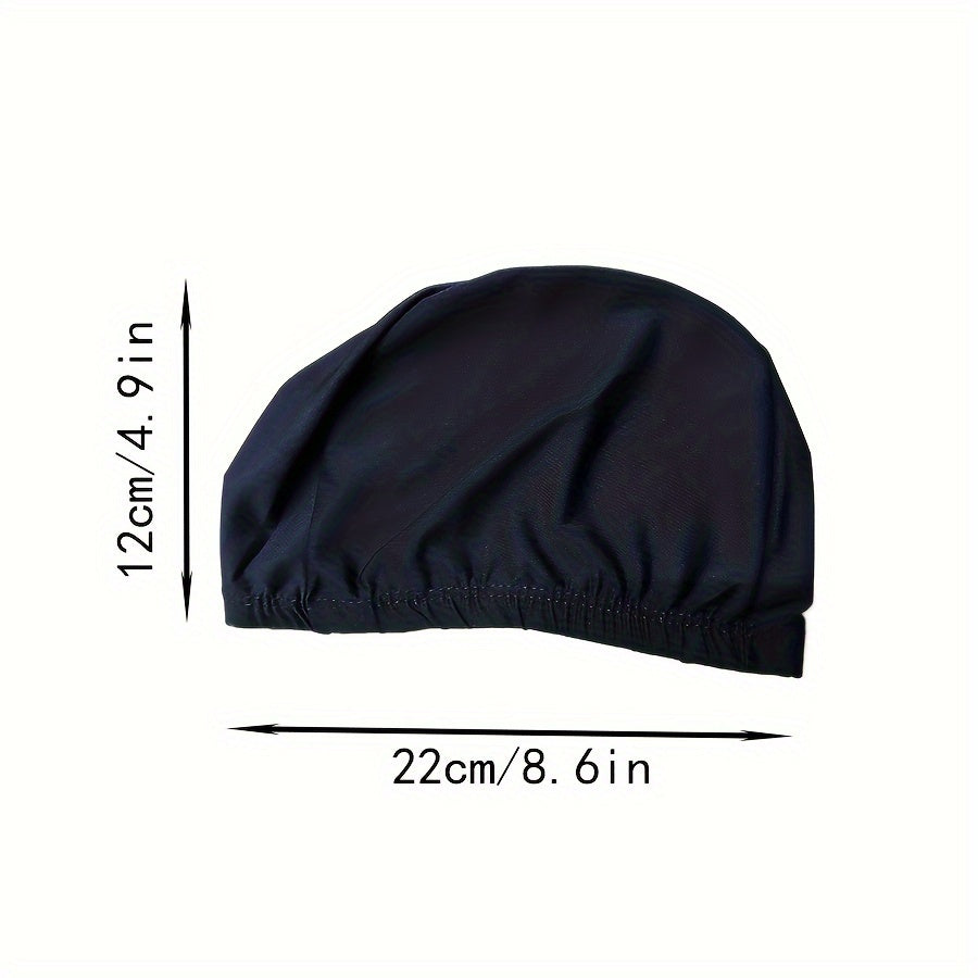 High Elasticity Swimming Caps For Adults Ear Protection