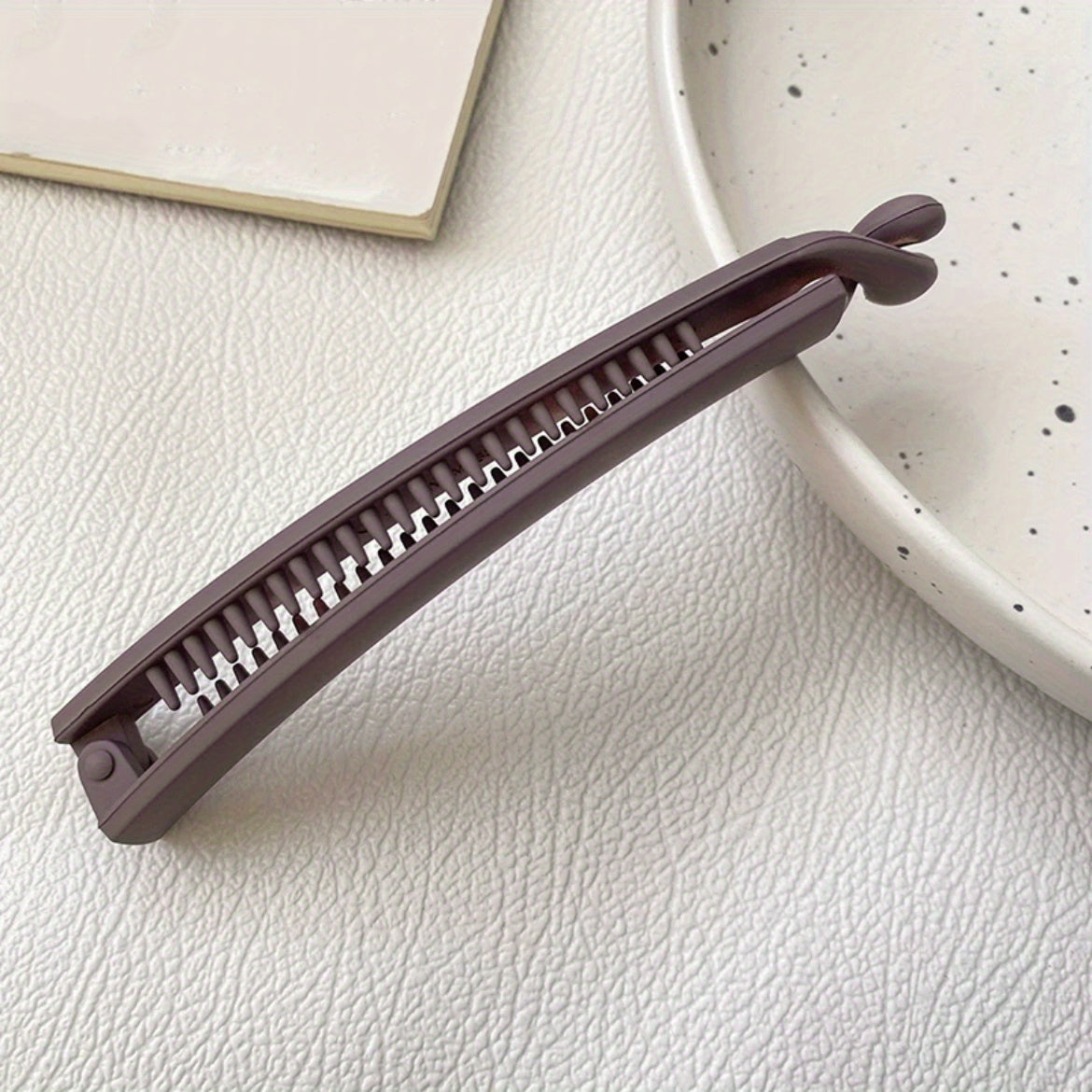 1pcs Banana Clip Frosted Hair Clip Women Hair Claws Ponytail Holder Hairpins