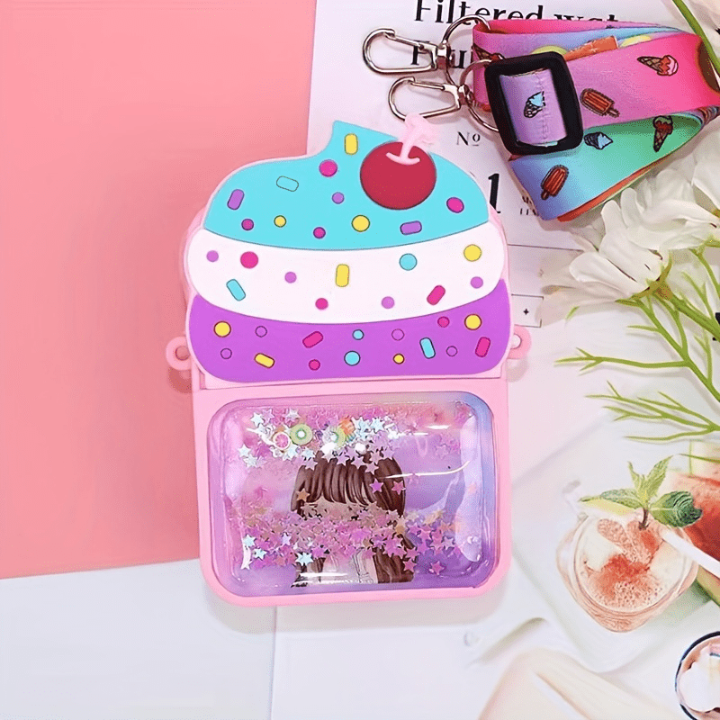 Kids Quicksand Coin Purse & Small Shoulder Bag