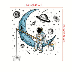 Astronaut Pattern Iron On Transfer Sticker DIY Clothing T Shirt Backpack