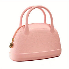 Silicone Crocodile Pattern Handbag Waterproof Makeup Pouch