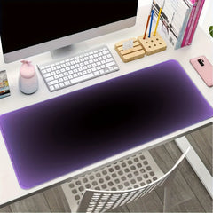 Purple Mouse Pad Computer HD Keyboard Pad Mouse Pad Desk Pad Natural Rubber
