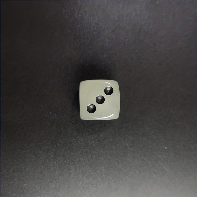 10pcs Luminescent Dice Set 16mm for Nightclub Bar KTV Board Games
