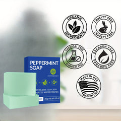 Peppermint Pampering Body Soap Deodorant 130g