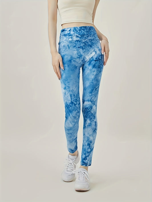  Tie Dye High Waist Yoga Pants