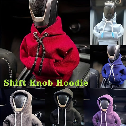 Car Gear Lever Sweatshirt Cover Fresh Style Gear Handle Dust Cover