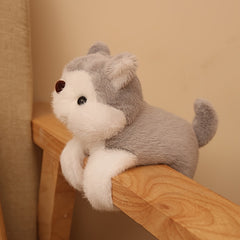 2pcs Plush Fox Dog Squeeze Hand Toy Soft Red & Fur Mixed Colors