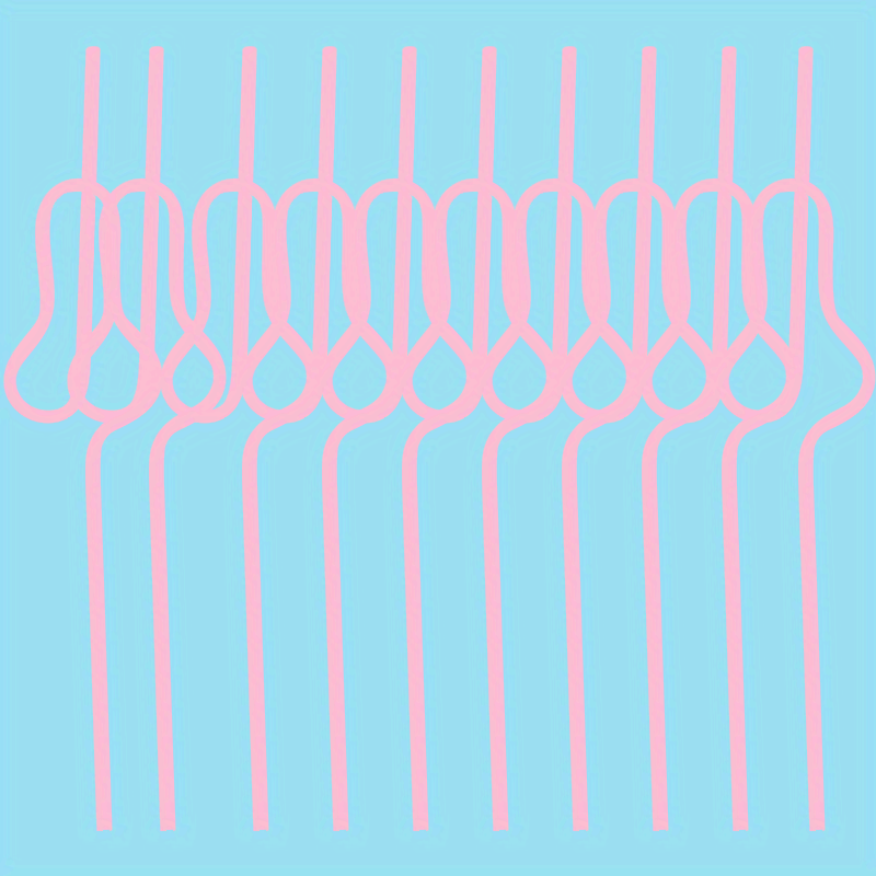 10pcs Bachelorette Party Straws Bridal Shower Decorations