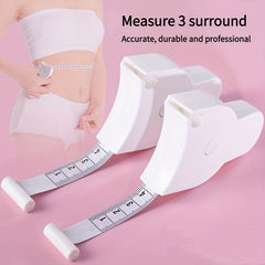 Flexible Fitness Ruler with Handle & Circumference Measuring