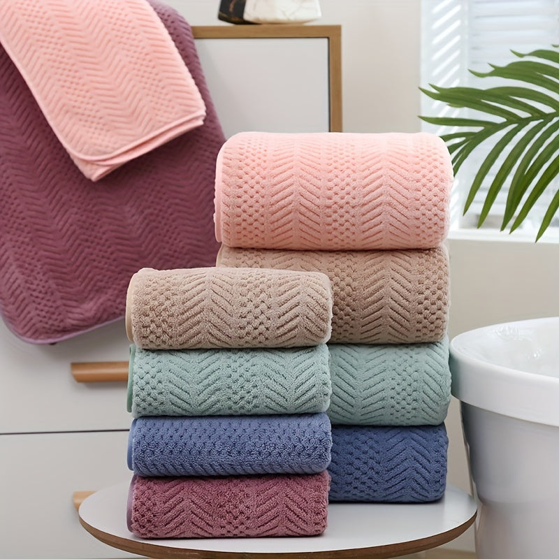 High-end Face Towel Abstract Pattern 13.77x29.53in