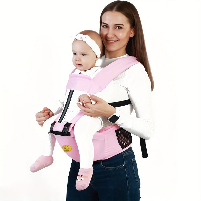 Ergonomic Infant Hipseat Carrier Backpack Kangaroo Sling Wrap