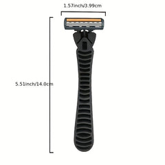 Men's Disposable Shaving Razor Blade Set 1 Holder & 19 Blades