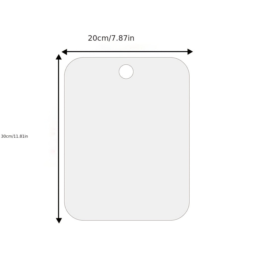 Fogless Shower Mirror for Shaving - Wall Hanging Bathroom Mirror