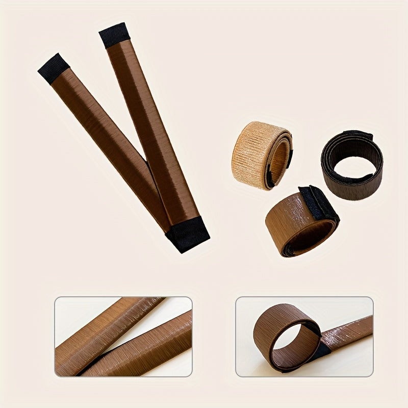 Donut Hair Fold Wrap Seamless Bun Maker Hair Styler Women's Hair Accessories