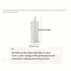 Simulation Candle Light Decorative Night Light