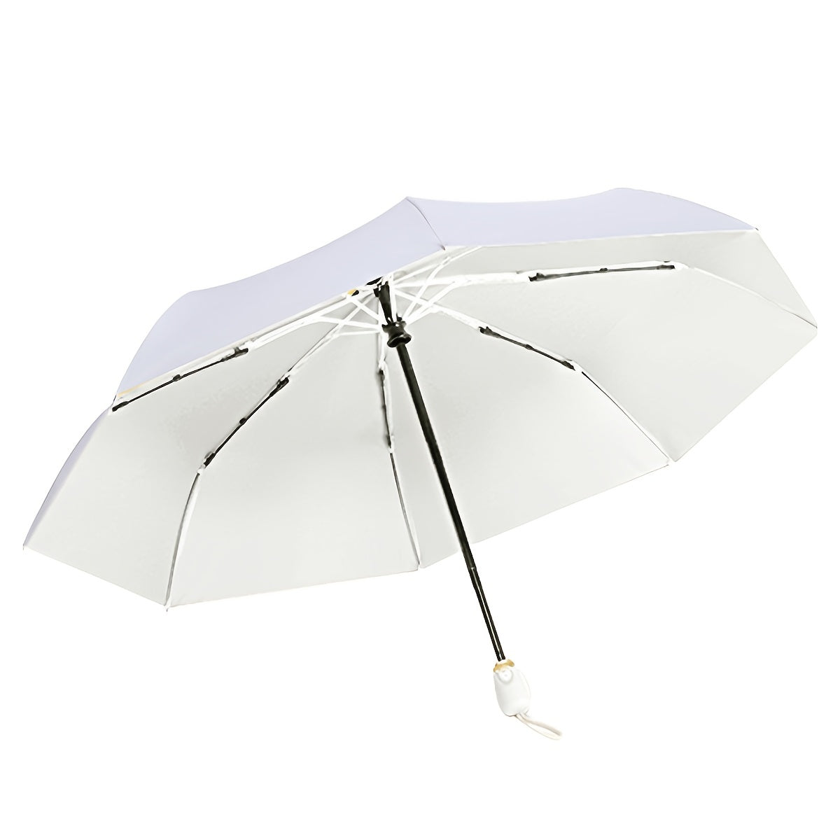 Mini Pocket Umbrella Titanium Silver Glue Anti UV Sunshade