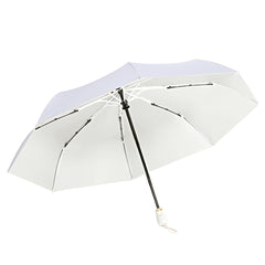 Mini Pocket Umbrella Titanium Silver Glue Anti UV Sunshade