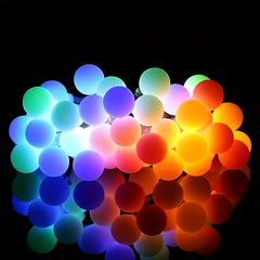 40 LED Remote Control Fairy Light Strings - Waterproof Globe Starry Sky Light